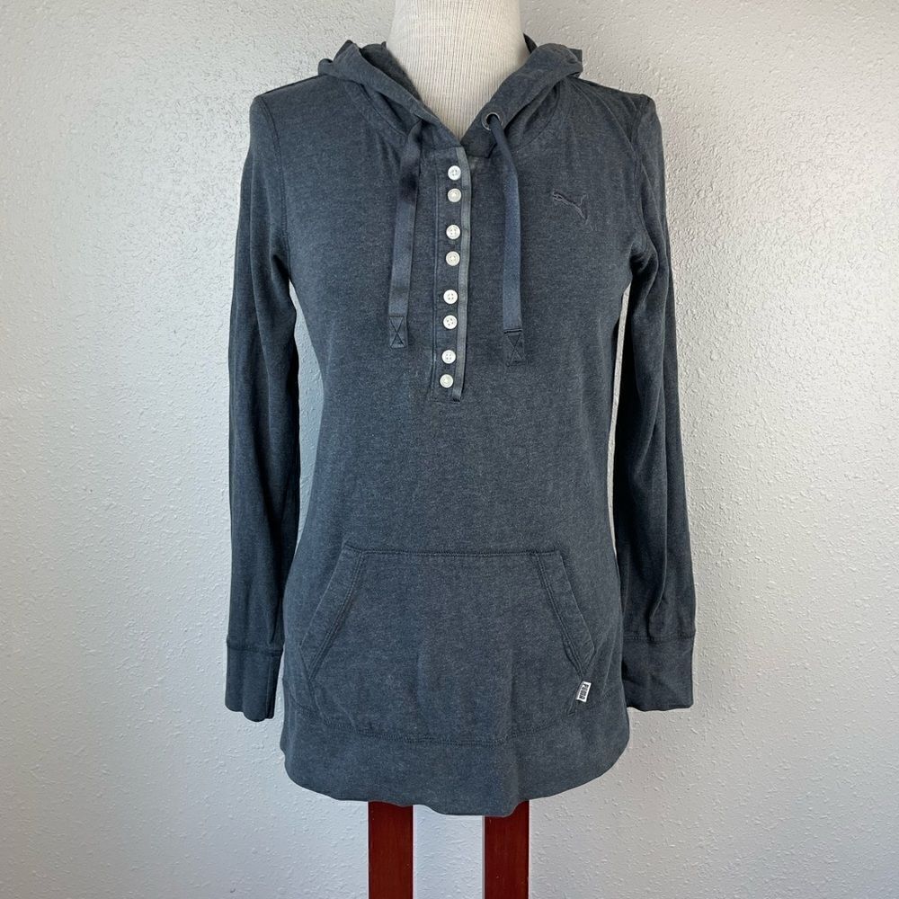 Puma Black Hoodie Size S EUC